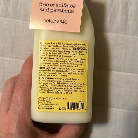 sauce beauty 10oz Creamy House Dressing Moisturizing Conditioner - Picture 6 of 7